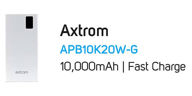 Axtrom APB10K20W 10K power bank