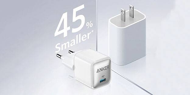 smaller 45% than orginal charger