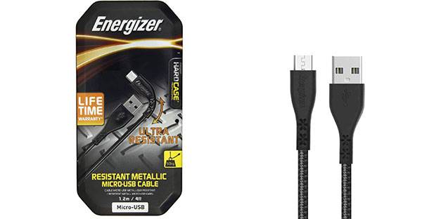 Energizer C41UBMC microusb cable