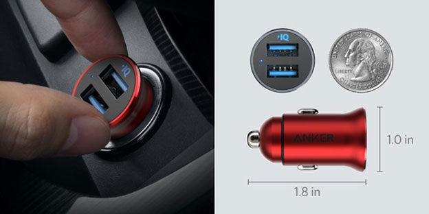 Anker A2727 car charger 2 port