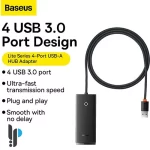 هاب 4 پورت USB باسئوس Baseus WKQX030101