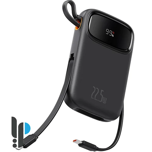 پاوربانک ۲۲.۵ واتی بیسوس مدل Baseus Qpow2 ظرفیت 10000 میلی آمپر