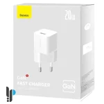 خرید و قیمت و مشخصات خرید و قیمت شارژر دیواری 20 واتی بیسوس مدل Baseus Gan5 CCGN0501