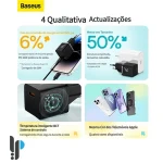 کاربرد شارژر دیواری 20 واتی بیسوس مدل Baseus Gan5 CCGN0501