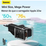 خرید و قیمت شارژر دیواری 20 واتی بیسوس مدل Baseus Gan5 CCGN0501