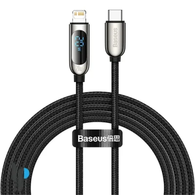 کابل شارژ 2 متری Type-C به لایتنینگ بیسوس مدل Baseus Display CATLSK-A