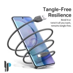 کاربرد کابل شارژ 2 متری USB به Type-C بیسوس مدل Baseus Jelly Liquid Silica Gel CAGD0101