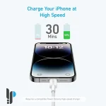 قیمت و خرید کابل شارژ USB-C به لایتنینگ انکر مدل Anker 322 A81B5 طول 0.9 متر