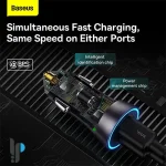 خرید شارژر فندکی 40 وات بیسوس مدل Baseus Golden Contactor Pro CGJP000