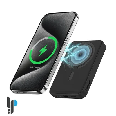 پاوربانک 20 واتی بیسوس مدل Baseus Magnetic Mini PPCX1500 ظرفیت 20000 میلی آمپر