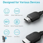 قیمت و خرید کابل HDMI انکر مدل A8742 طول 1.8 متر کیفیت 8K