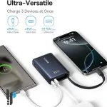 مشخصات و قیمتپاور بانک 45 واتی بیسوس مدل Baseus PicoGo P10076803123 ظرفیت 10000 میلی‌ آمپر