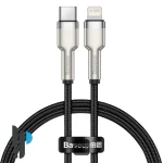 کابل شارژ 1 متری Type-C به لایتنینگ بیسوس مدل Baseus Cafule