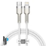 کابل شارژ 1 متری Type-C به لایتنینگ بیسوس مدل Cafule