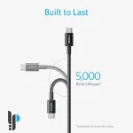 مشخصات کابل شارژ Type-C انکر مدل Anker A8756 طول 1 متر