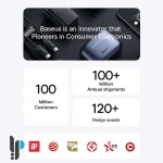 ابعاد هندزفری بلوتوثی بیسوس مدل Baseus Bowie EZ10