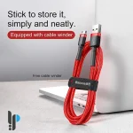 قیمت و خرید کابل شارژ USB به MicroUSB بیسوس مدل Baseus KAMKLF-B طول 1 متر