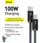 قیمتکابل شارژ 1 متری Type-C بیسوس مدل Baseus Dynamic 4 P10381400121