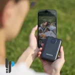 پاور بانک 20 وات ای دیتا مدل C100 Digital Display ظرفیت 10000 میلی آمپر