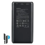 پاور بانک ای دیتا مدل ADATA P20000QCD ظرفیت 20000 میلی آمپر